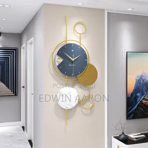 Modern Geometric Luxury Wall Clock