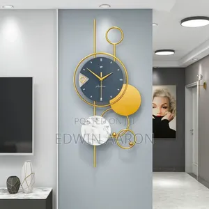 Modern Geometric Luxury Wall Clock
