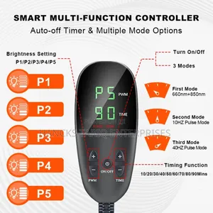 Wearable Red Light Therapy Belt for Pain Relief