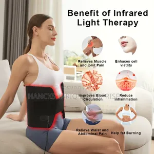 Wearable Red Light Therapy Belt for Pain Relief