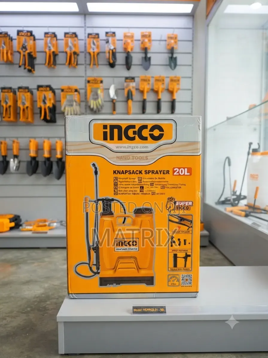 Ingco 20l Backpack Knapsack Sprayer