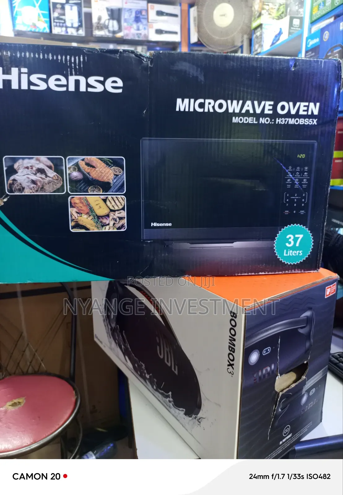 37l Hisence Microwave. Commercial Microwave