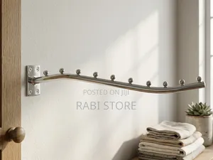 Hanger Holder Rod - With 10 Hooks