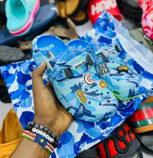 Bape X Crocs Limited Edition Camo Clogs