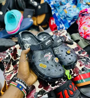 Bape X Crocs Limited Edition Camo Clogs