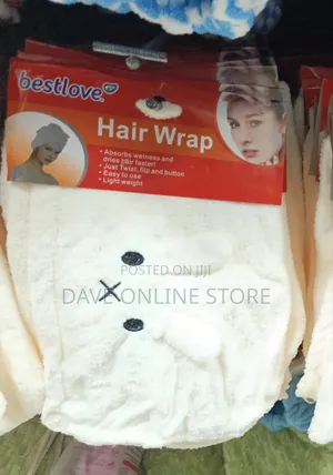 Animal Print Hair Towel Wrap