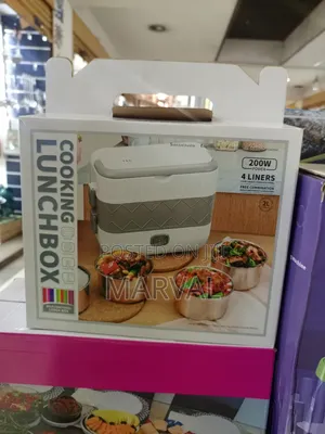 200w Portable Electric Cooking Lunch Box With a 2l Capacity.