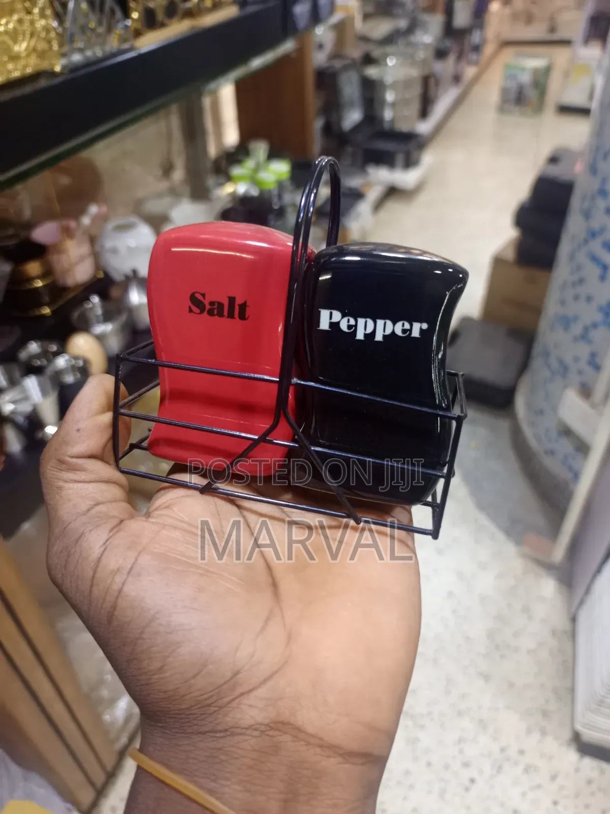 Kokee Ceramic Salt and Pepper Shaker Set