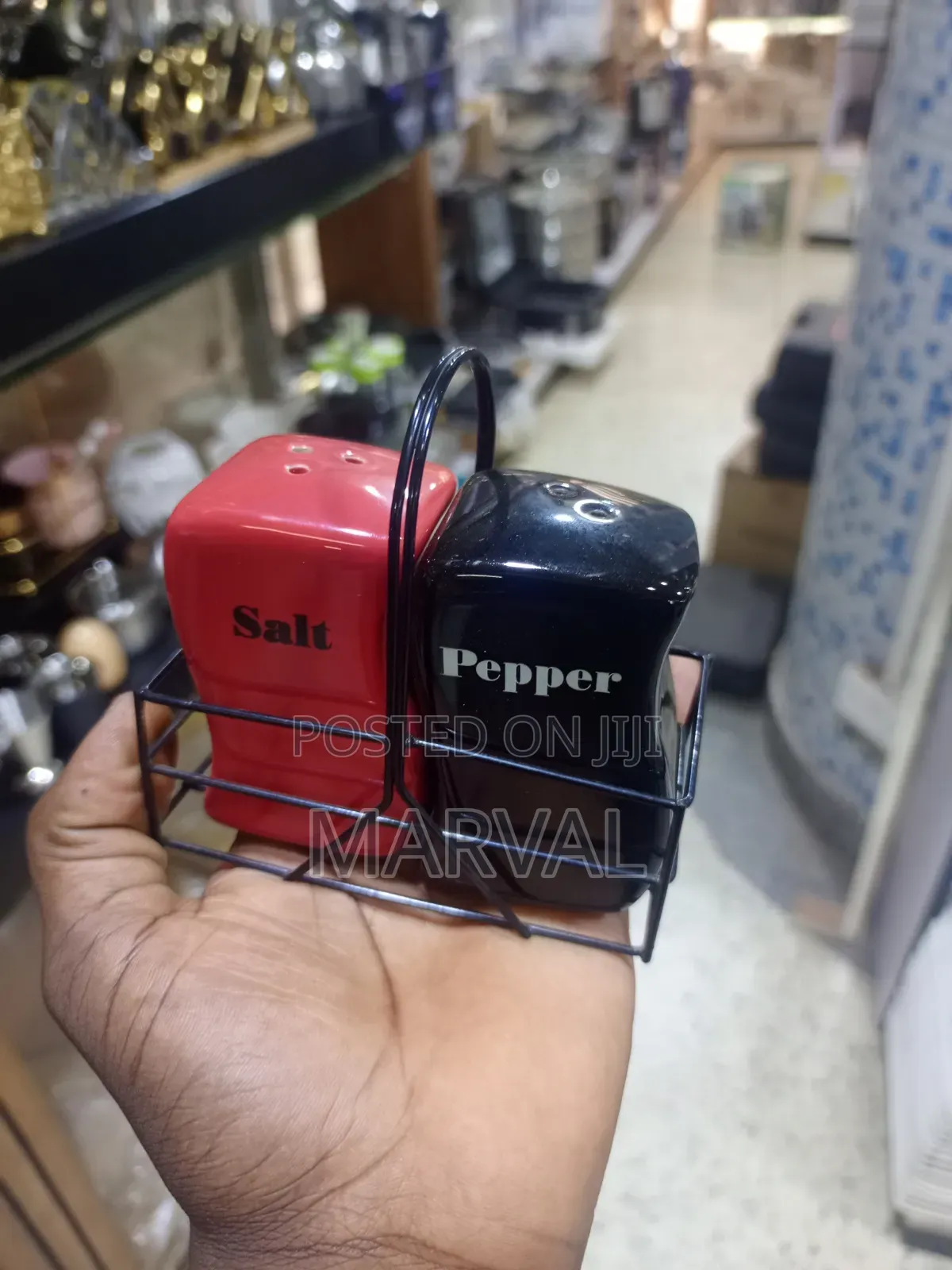 Kokee Ceramic Salt and Pepper Shaker Set