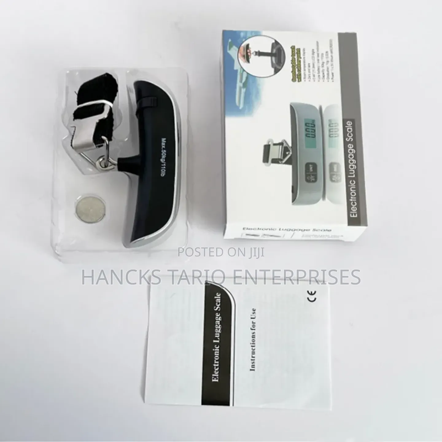 Portable Electronic Luggage Scale