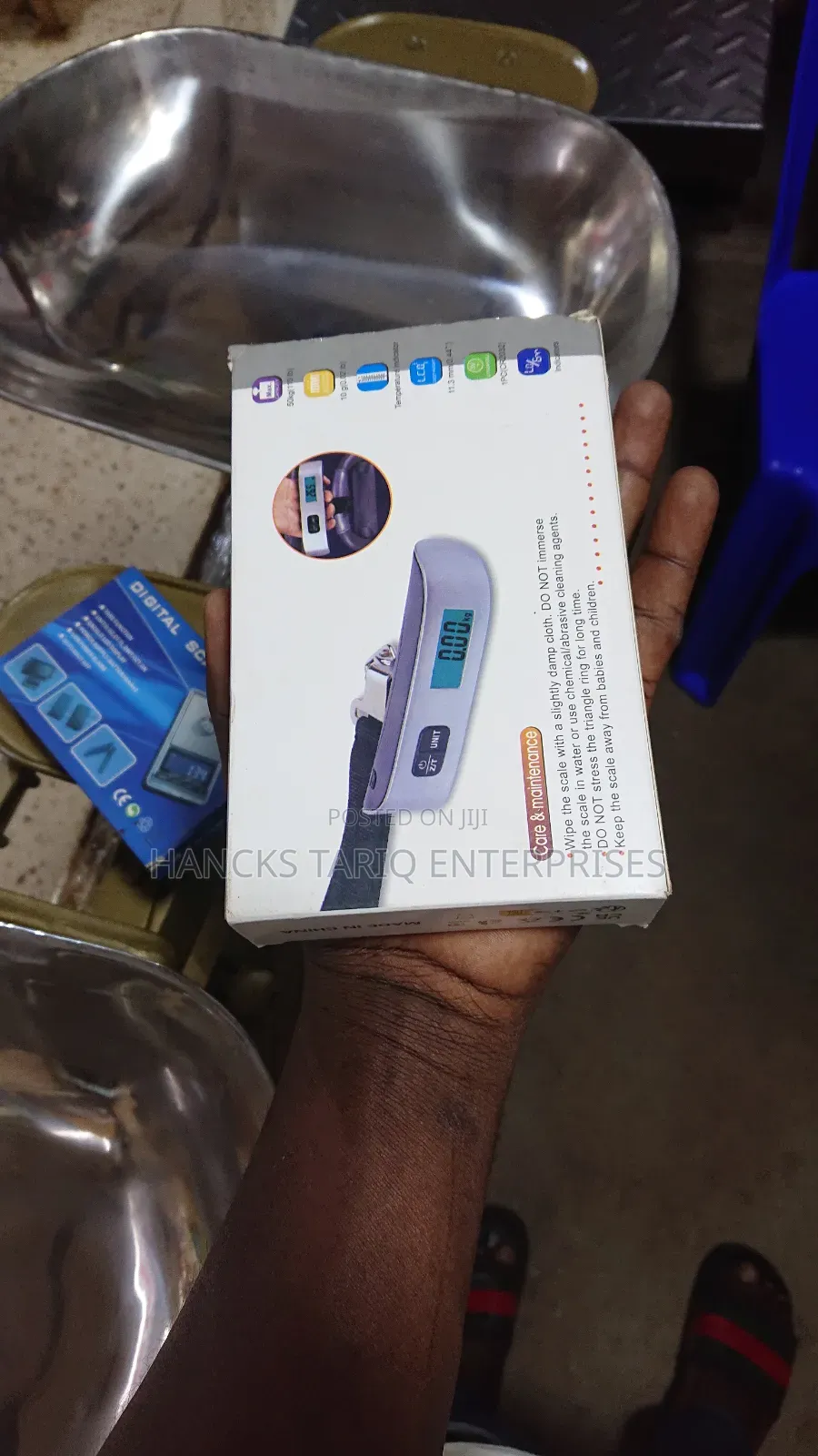 Portable Electronic Luggage Scale