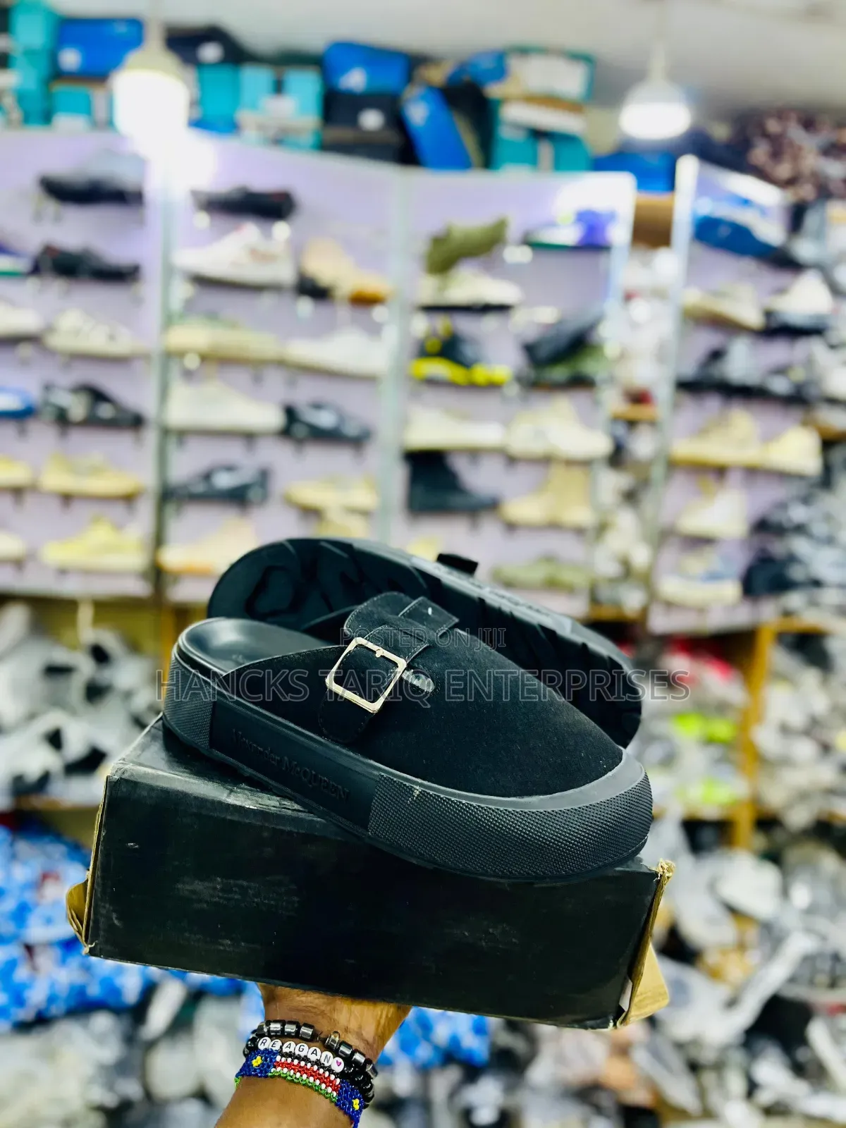 Alexander McQueen Inspired Platform Slides