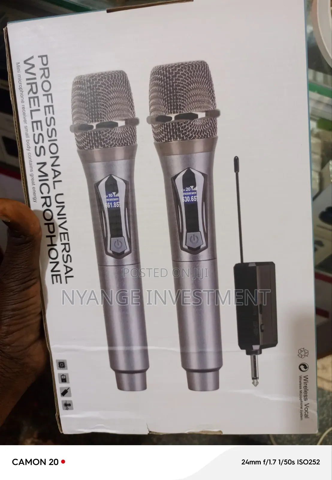 Universal Wireless Microphone System. Wireless Microphone