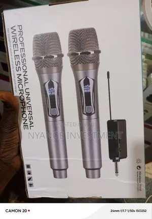 Universal Wireless Microphone System. Wireless Microphone
