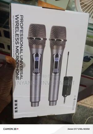 Universal Wireless Microphone System. Wireless Microphone