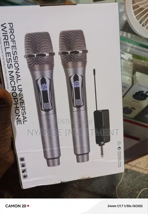 Universal Wireless Microphone System. Wireless Microphone