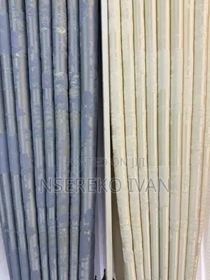 Gray and Cream Designs Curtains