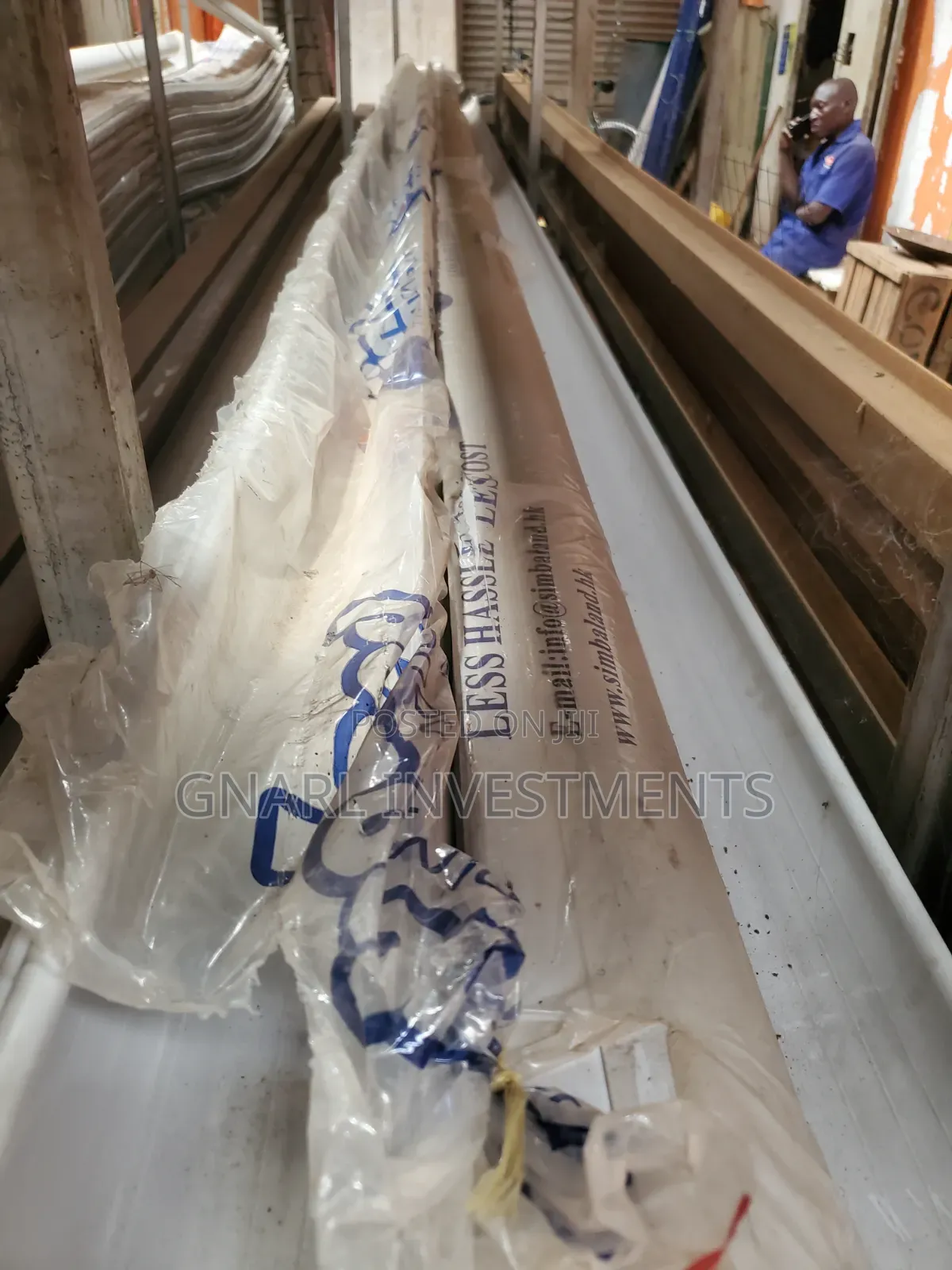 Simbaland Pvc Plastic Water Gutters