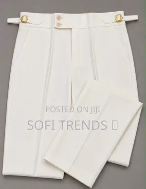 Gentle Beltless Trousers