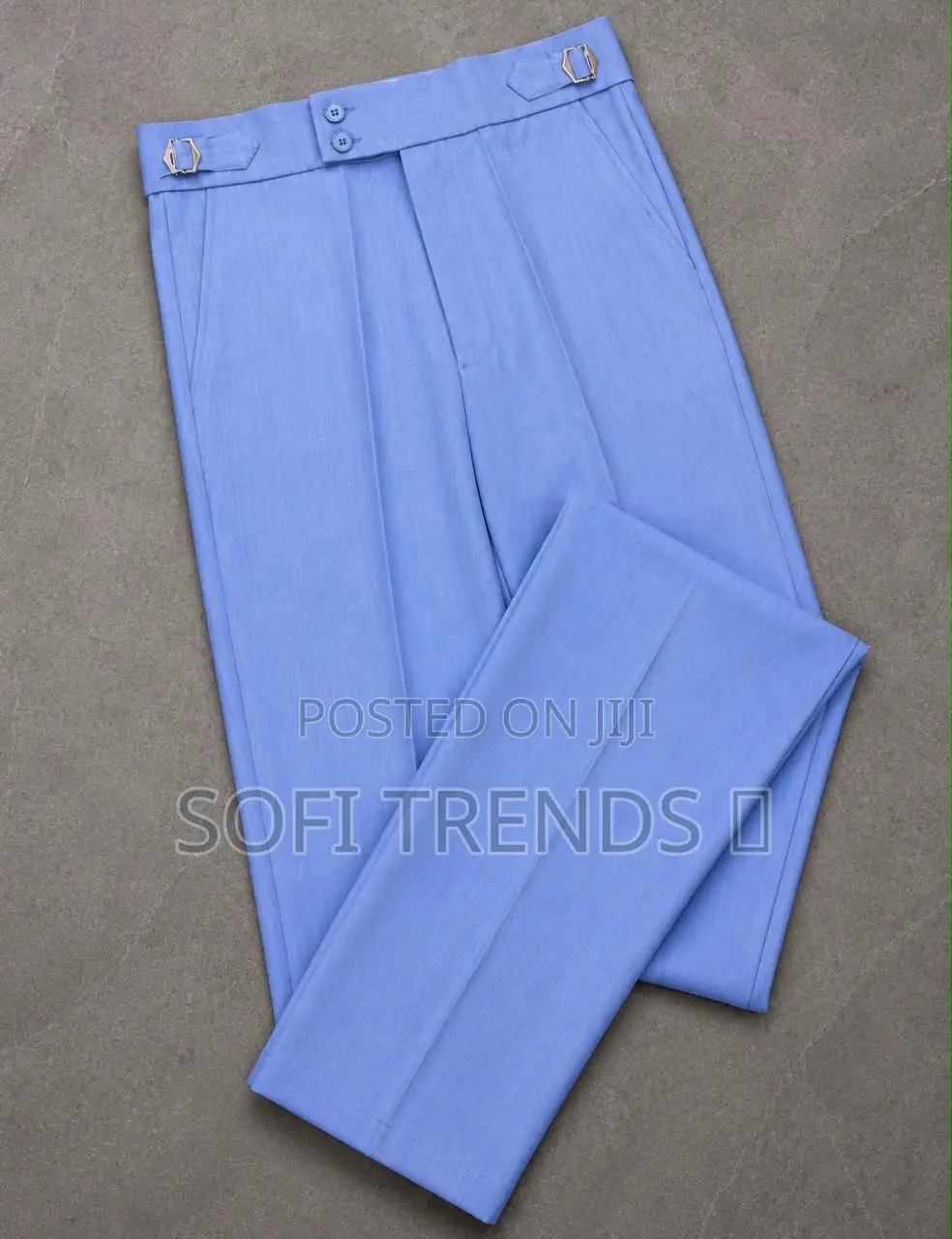 Gentle Beltless Trousers