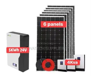5kwh Complete Lithium Solar Power System – 6kva Hybrid