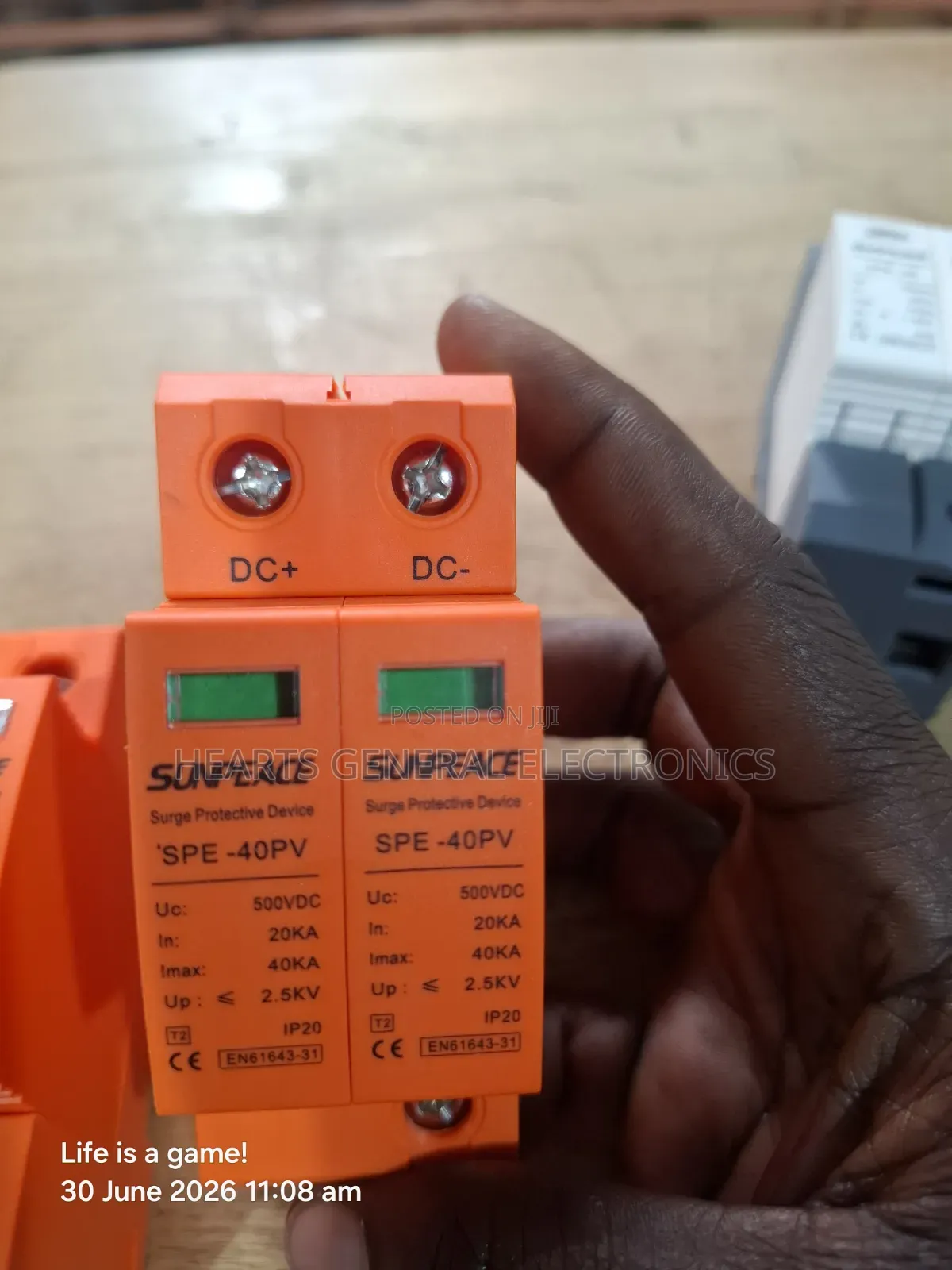 Dc Spd ( Surge Protective Devices)