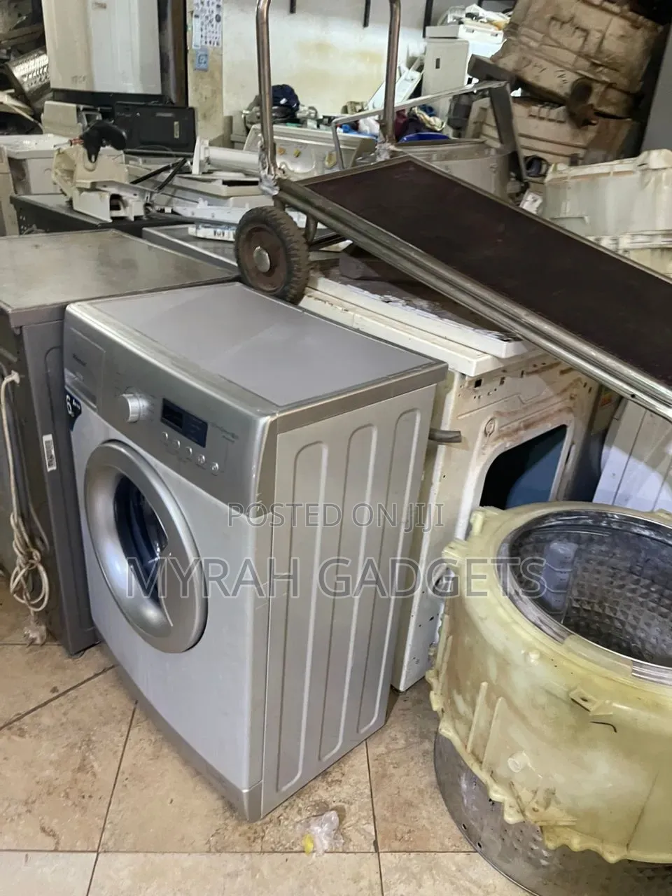 Repair of Silver Hisense 6kg Front Load Washing Machine,