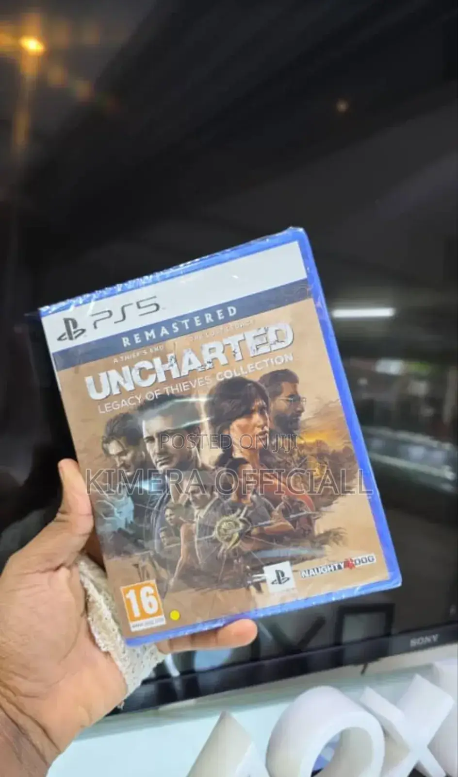 Uncharted Legacy of Thieves Ps5 Game Cd – Brand New Sealed 