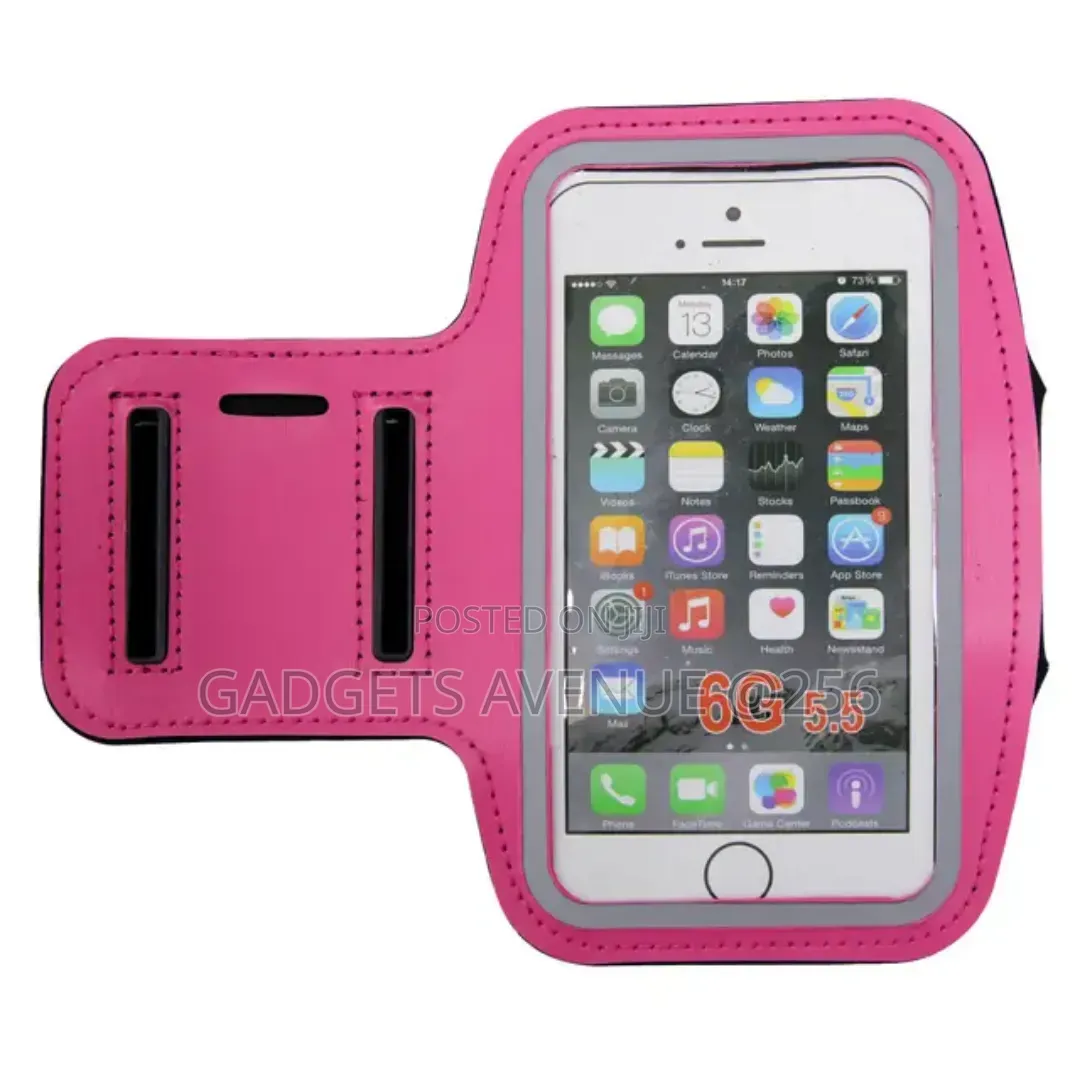 Phone Armband Features a Protective Touchscreen Pouch and a Small S