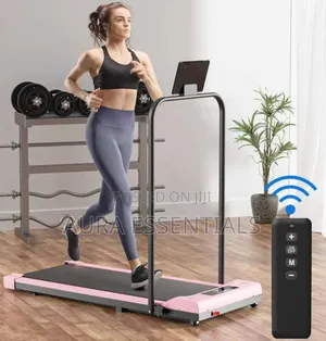 Foldable 2-in-1 Walking Pad Treadmill.