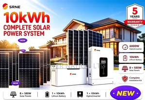 10kwh 48v Lytenyte Power Lithium/Hybrid Solar System Full Kit
