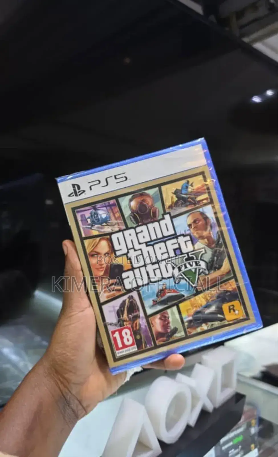 Grand Theft Auto v Ps5 Cd – Loaded With Next-Gen Graphics Enhanced