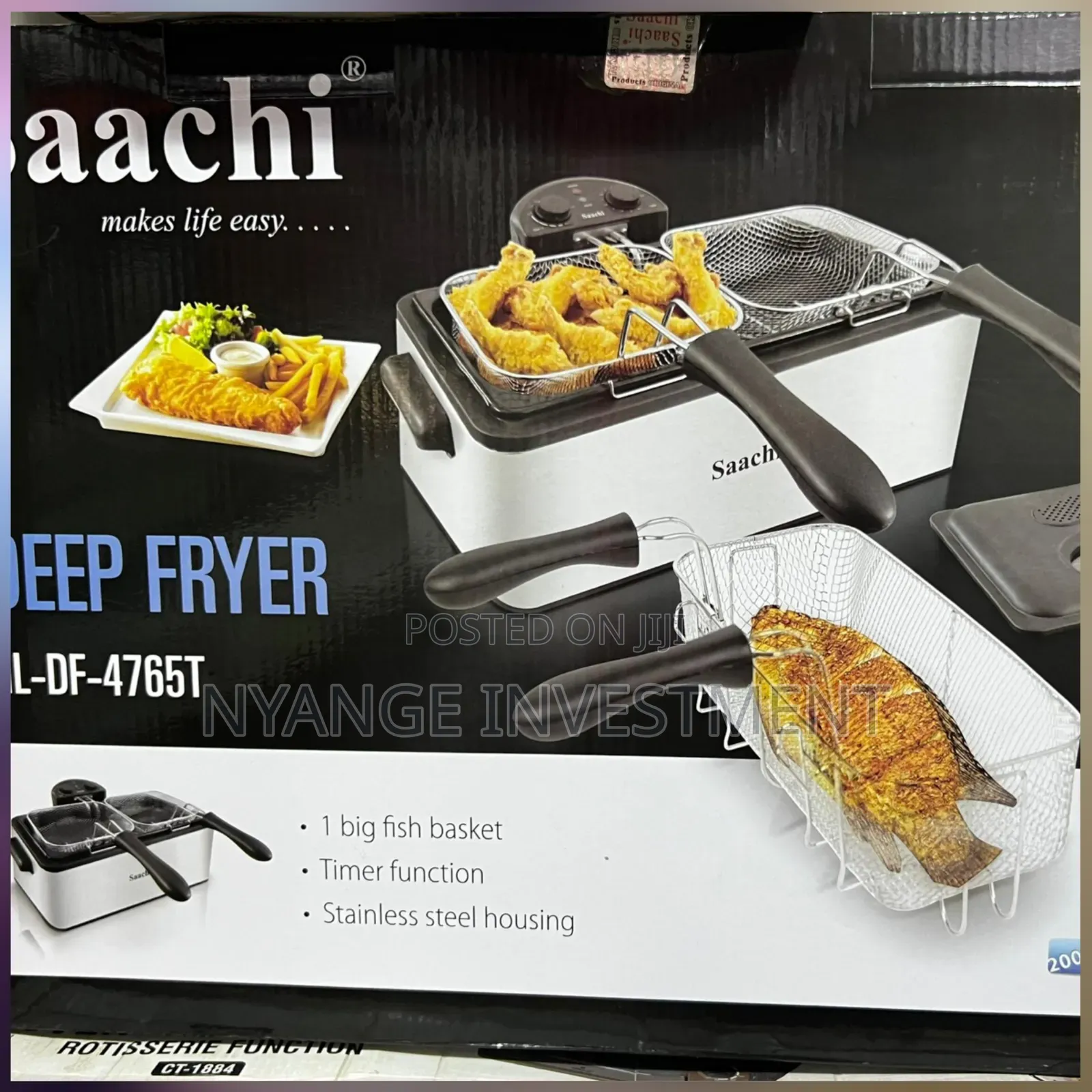 Sachi Whole Fish Deep Fryer