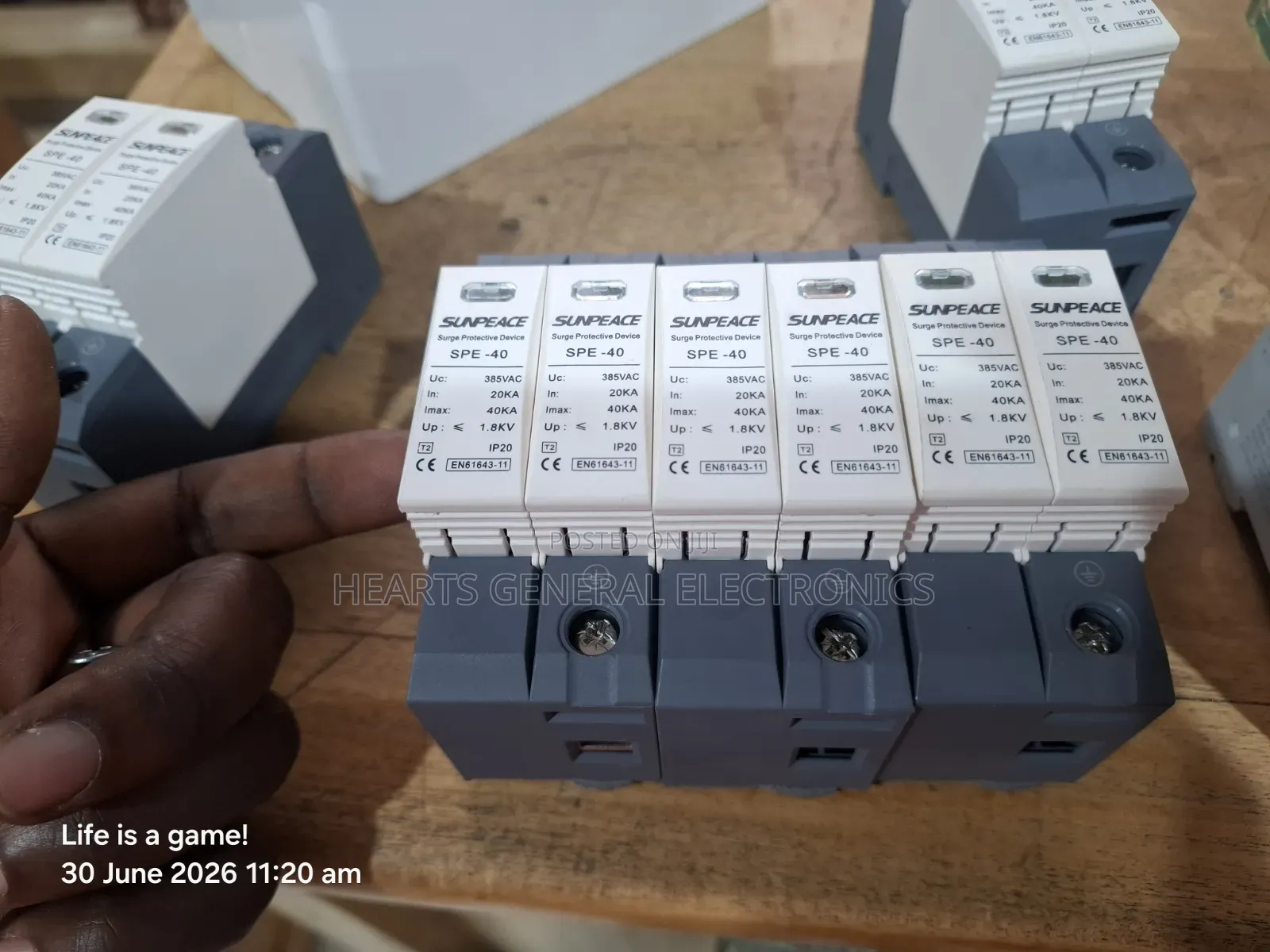 Dc Spd ( Surge Protective Devices)