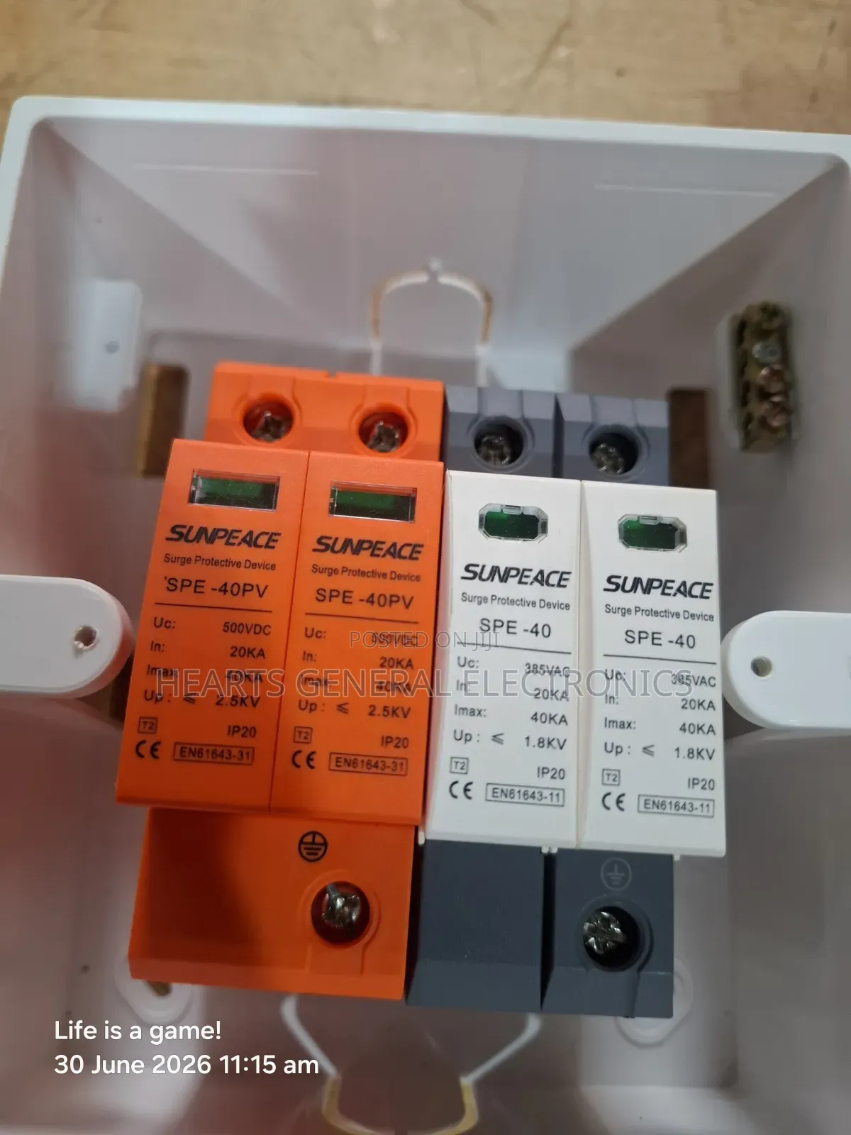 Dc Spd ( Surge Protective Devices)