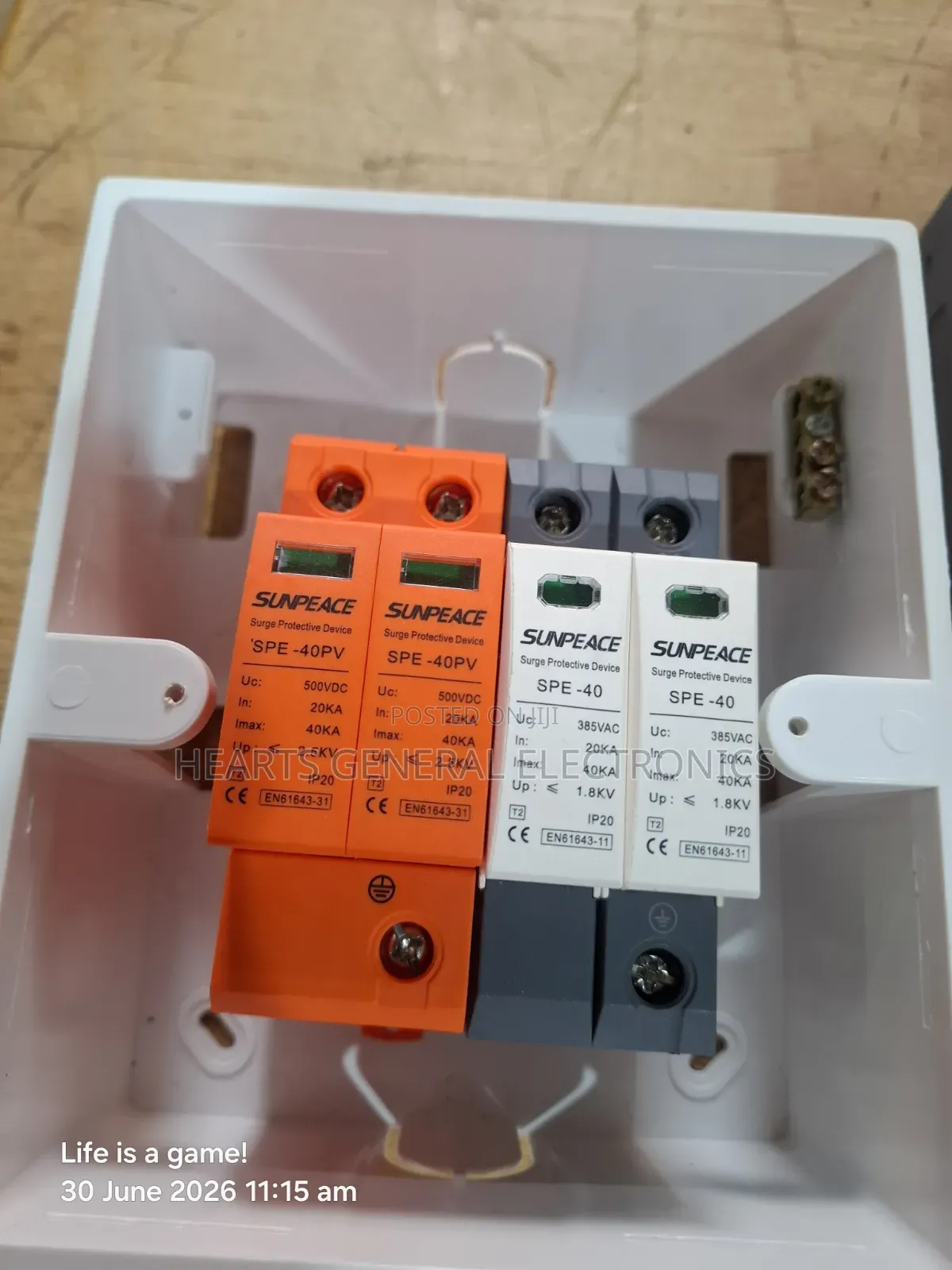 Dc Spd ( Surge Protective Devices)