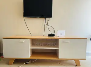 White Wooden Tv Stand
