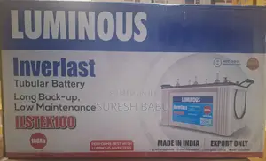 Luminous 100ah12v Tubular Battery