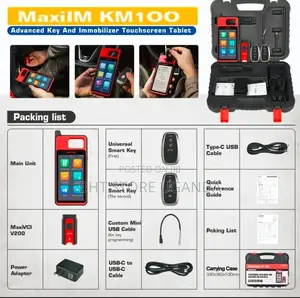 Autel Maxiim Km100x Car Key Programmer