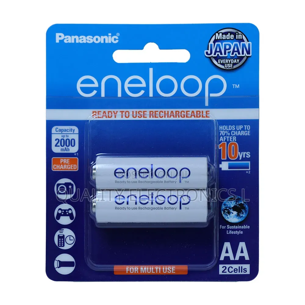 Panasonic Aa Rechargeable Batteries Eneloop 2000mah