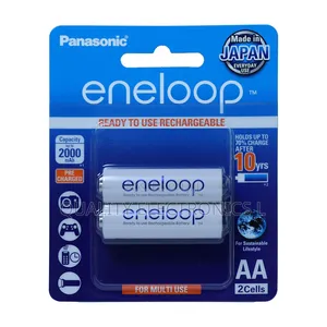 Panasonic Aa Rechargeable Batteries Eneloop 2000mah