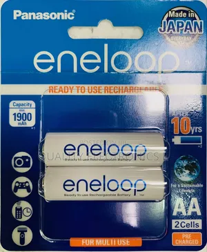 Panasonic Aa Rechargeable Batteries Eneloop 2000mah