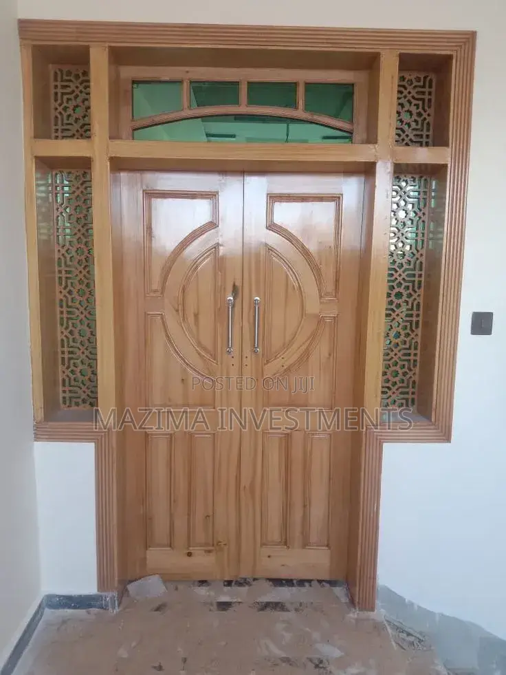 Front Mahogany Doors