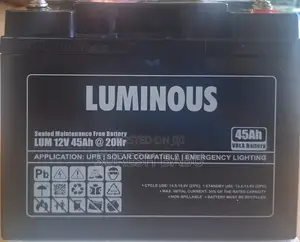 Luminous 45ah 12v Sealed Maintenance Free Battery