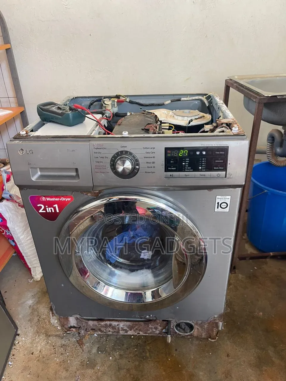 Repair for a 2 in One Washer and Dryer Machine