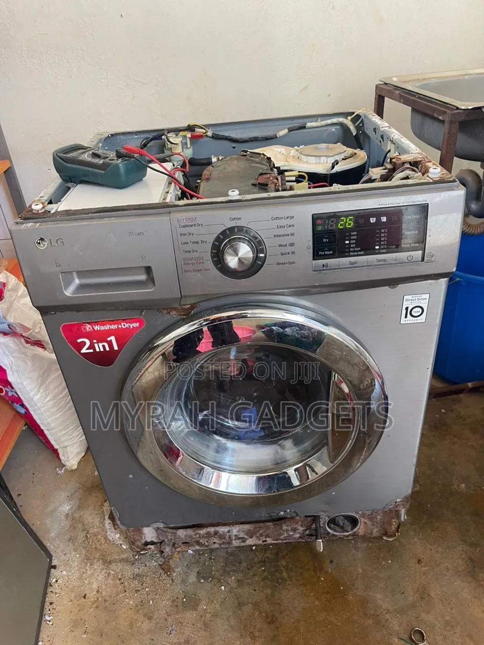 Repair for a 2 in One Washer and Dryer Machine