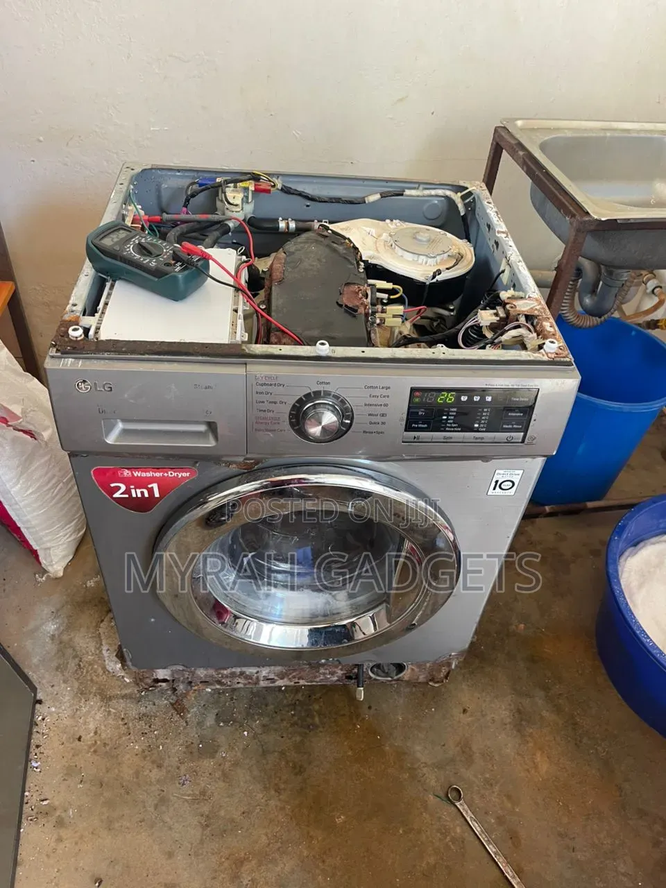 Repair for a 2 in One Washer and Dryer Machine