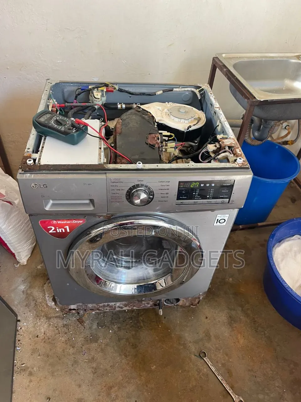 Repair for a 2 in One Washer and Dryer Machine