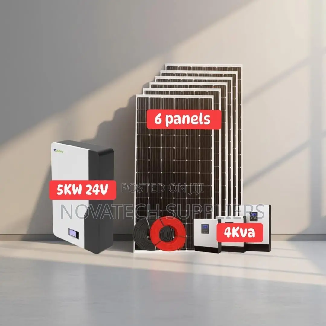 Powermax 5kwh 24v 200ah Lithium Solar System