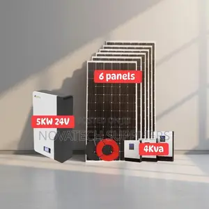 Powermax 5kwh 24v 200ah Lithium Solar System